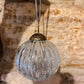 Glass cracked vintage effect baubles -various sizes and colours - The Barn Shed