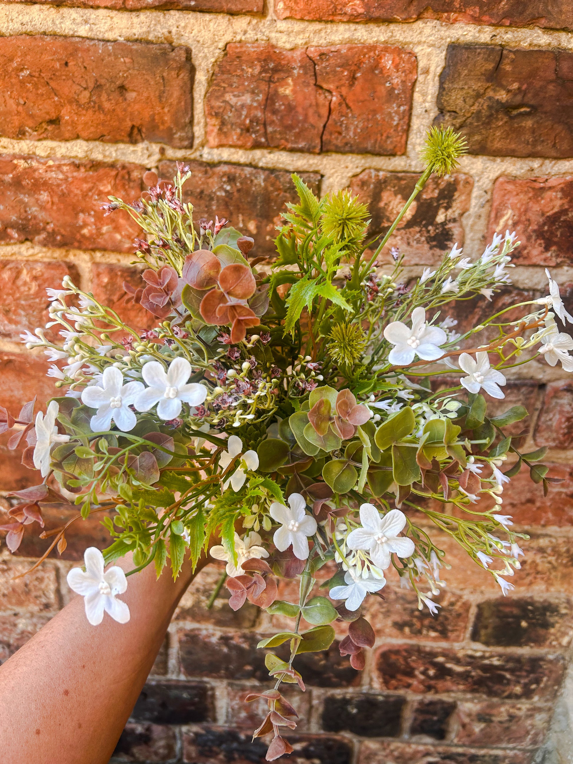 Wild Faux Flower arrangement - The Barn Shed