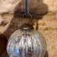 Glass cracked vintage effect baubles -various sizes and colours - The Barn Shed