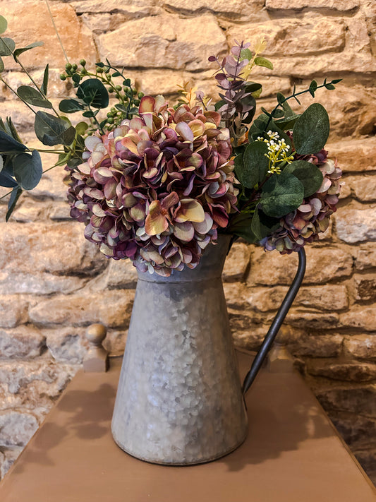 Zinc Pitcher Jug - The Barn Shed