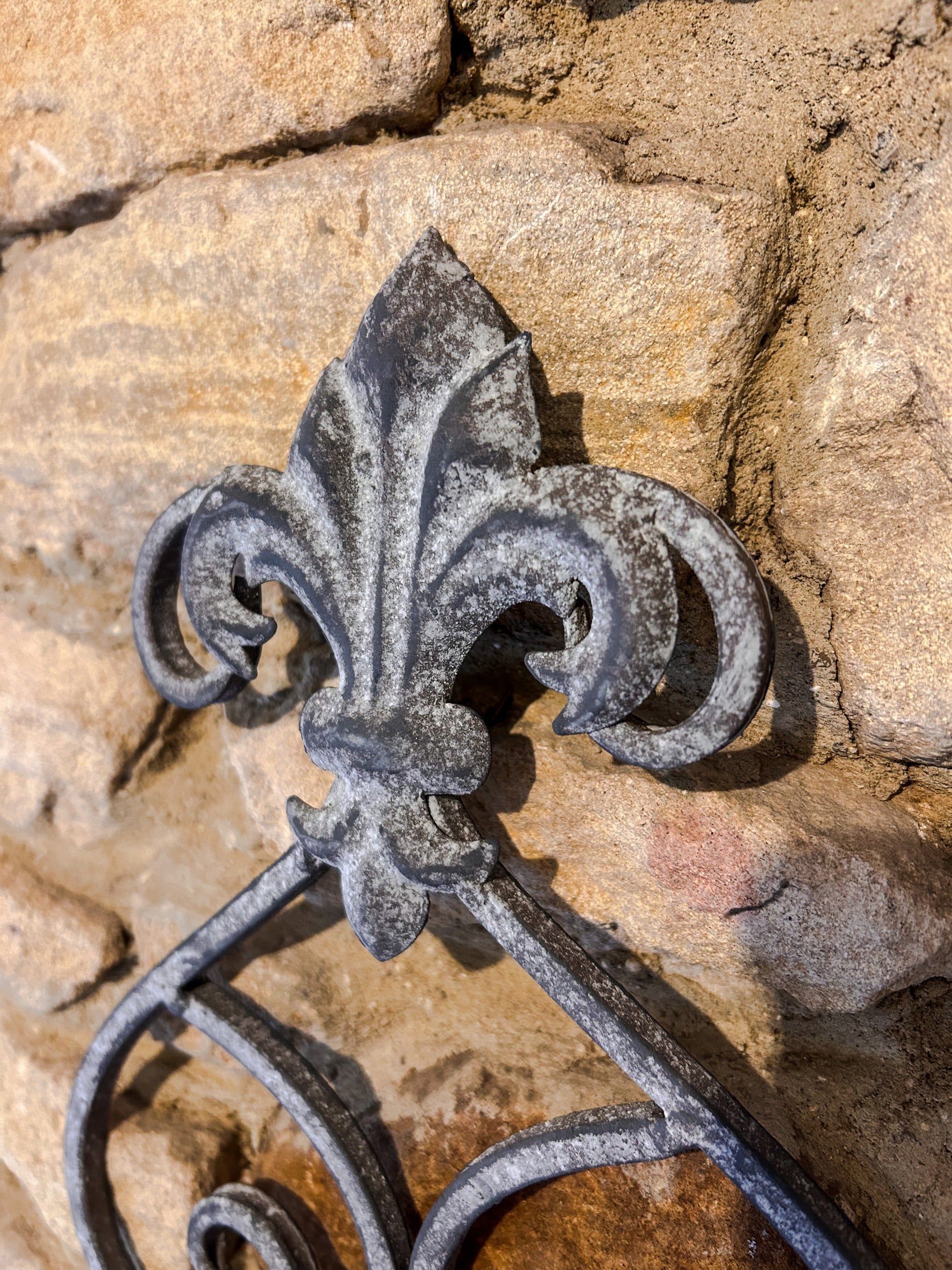 Rustic Metal Wall Candleholder - The Barn Shed