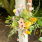 Faux Wedding Flowers-Colourful Spring Bridal Bouquet