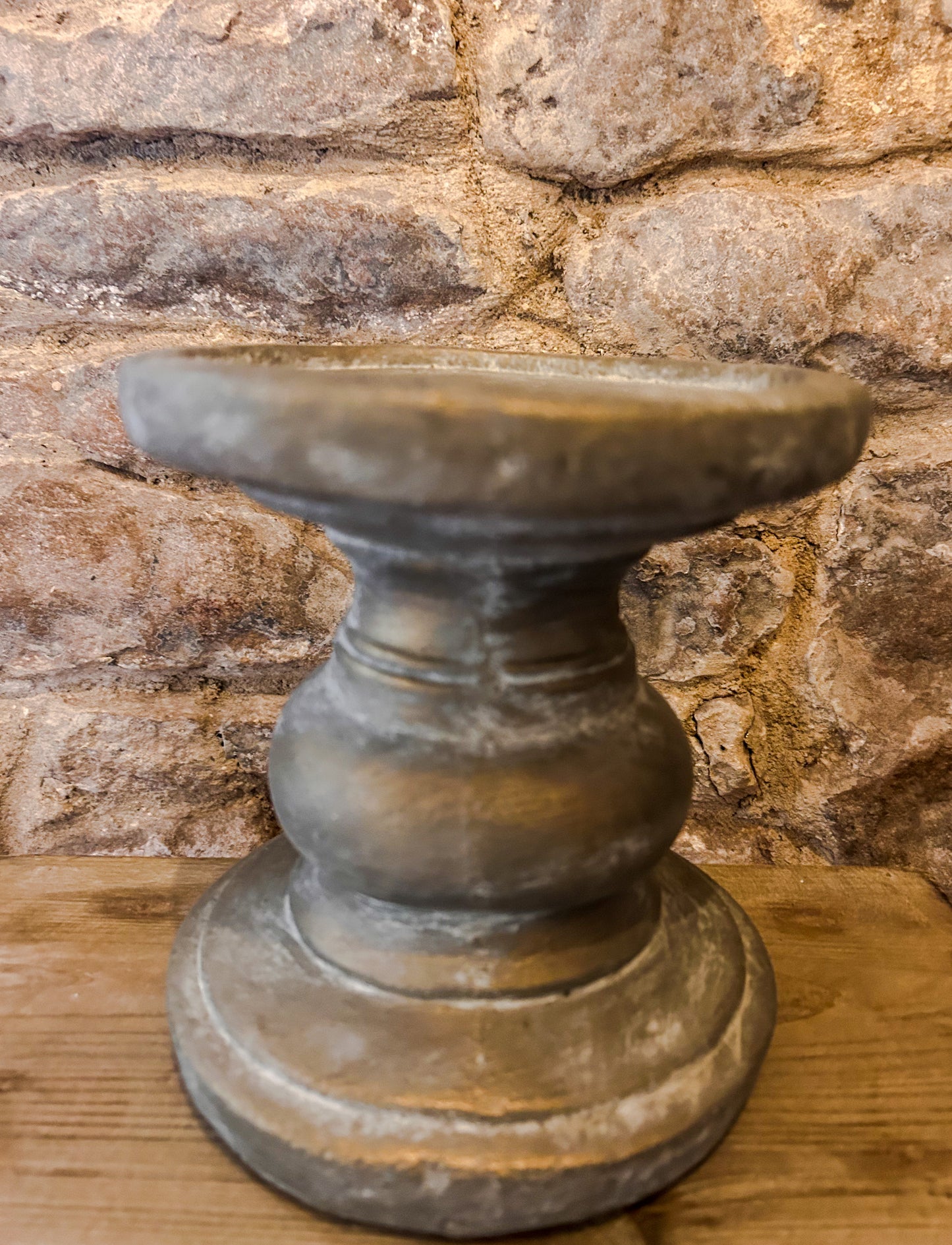 Rustic Hurricane candleholder - The Barn Shed