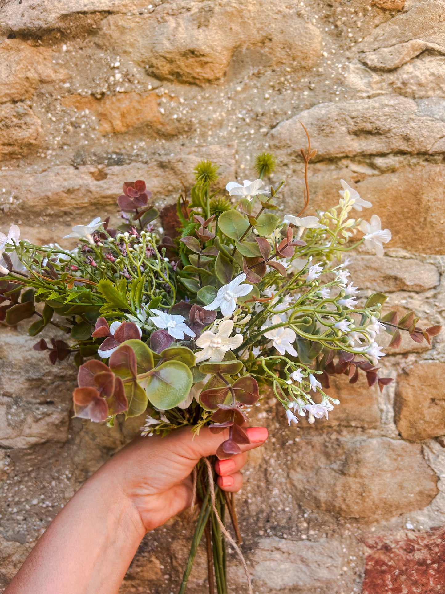 Wild Faux Flower arrangement - The Barn Shed