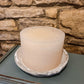 Rustic Pillar Candle and Saucer Set - The Barn Shed