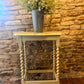 Hand Painted Hall Table in Gold 