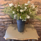 Hand painted hall table with gold leaf - The Barn Shed