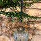 Glass cracked vintage effect baubles -various sizes and colours - The Barn Shed