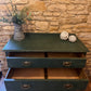 Refurbished Hand Painted Amsterdam Green Sideboard - The Barn Shed