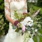 Faux Wedding Flowers-Purple, Lilac and White Soft Wedding Bouquet