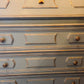 Refurbished Hand Painted Sideboard in Duck Egg Blue with Writing Desk - The Barn Shed