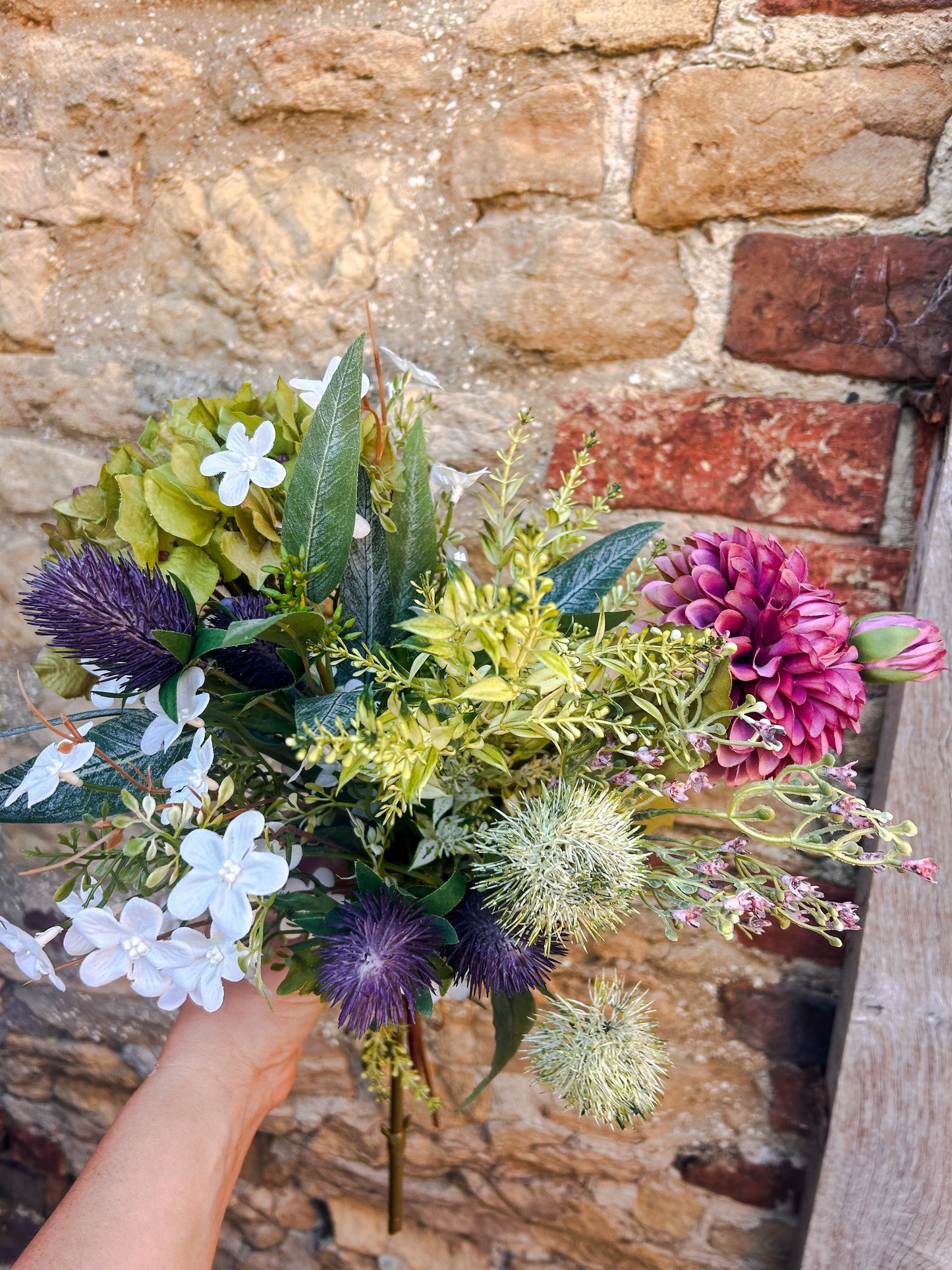 Faux Flower Bouquet