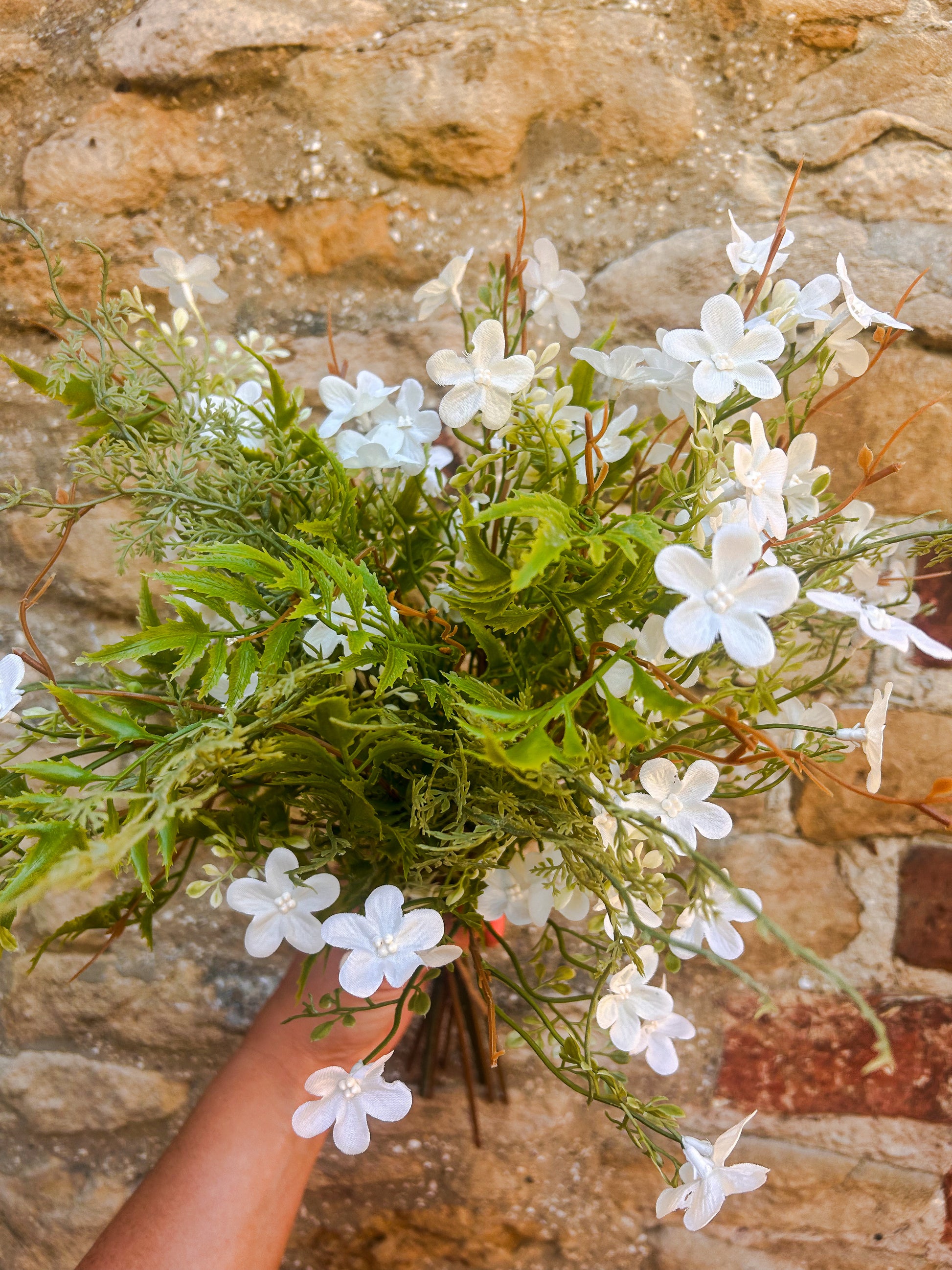 Faux Flower Bouquet