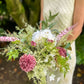 Faux Wedding Flowers-Purple, Lilac and White Soft Wedding Bouquet