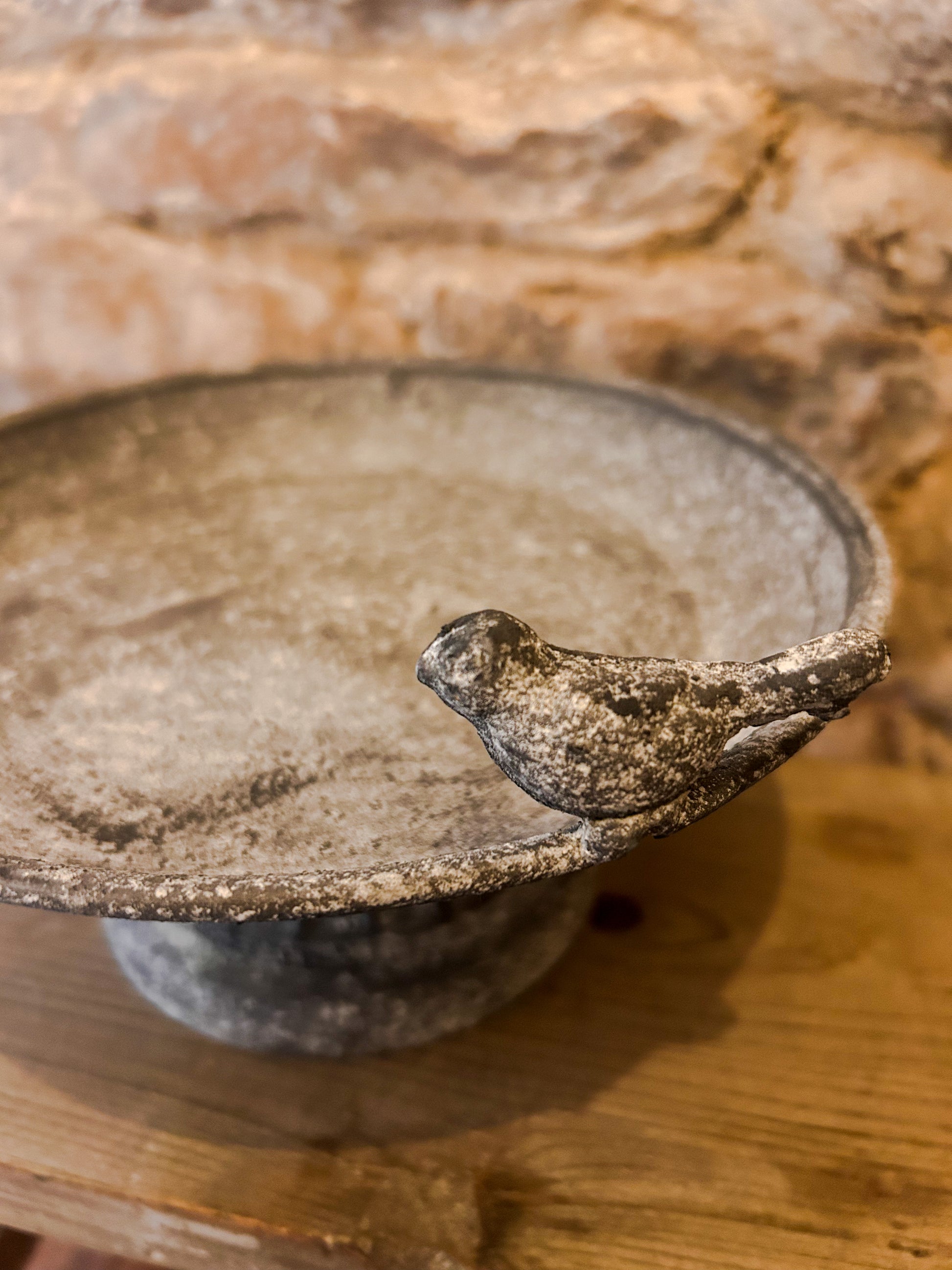 Small Metal Birdfeeder - The Barn Shed