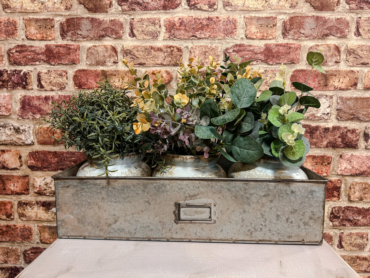 Distressed Rustic Vase - The Barn Shed