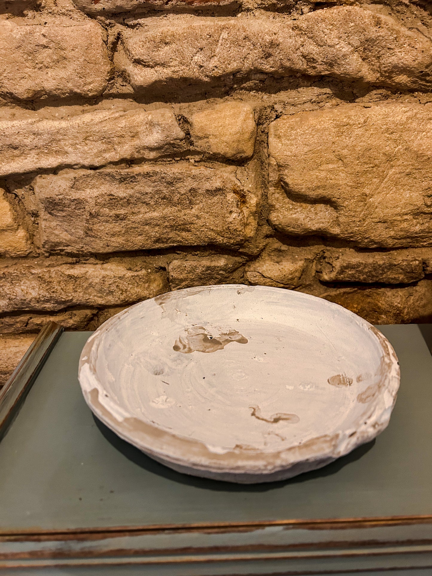 Rustic Pillar Candle and Saucer Set - The Barn Shed