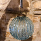 Glass cracked vintage effect baubles -various sizes and colours - The Barn Shed