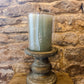 Rustic Hurricane candleholder - The Barn Shed