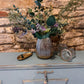 Refurbished Hand Painted Sideboard in Duck Egg Blue with Writing Desk - The Barn Shed