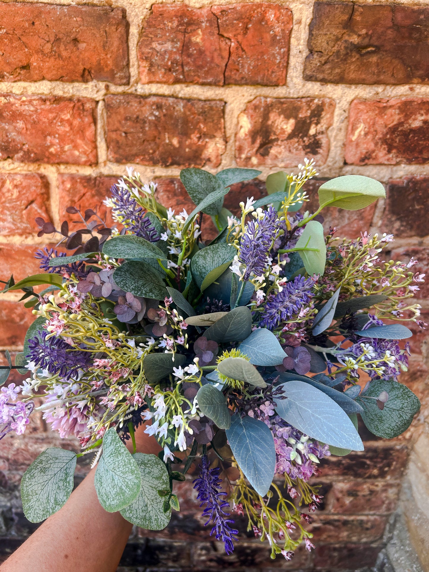 Faux Lavender Arrangement - The Barn Shed