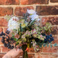 Faux Dark Berry and Wild Flower Arrangement - The Barn Shed