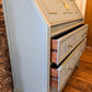 Refurbished Hand Painted Sideboard in Duck Egg Blue with Writing Desk - The Barn Shed