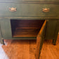 Refurbished Hand Painted Amsterdam Green Sideboard - The Barn Shed