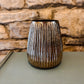 Fluted Antique Gold Votive - The Barn Shed