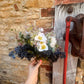 Faux Dark Berry and Wild Flower Arrangement - The Barn Shed