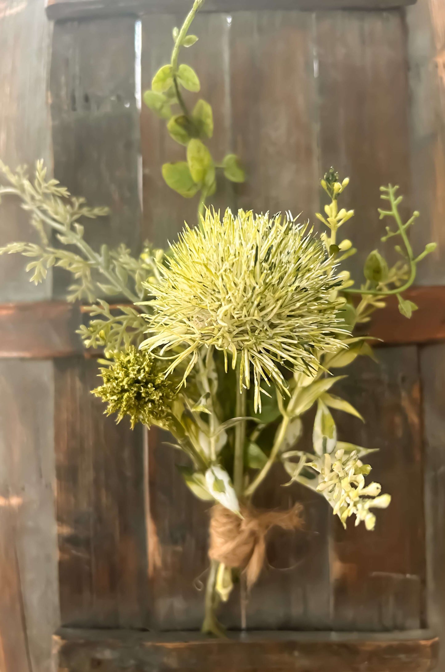 Faux Wedding Flowers-Greenery Bridal Bouquet