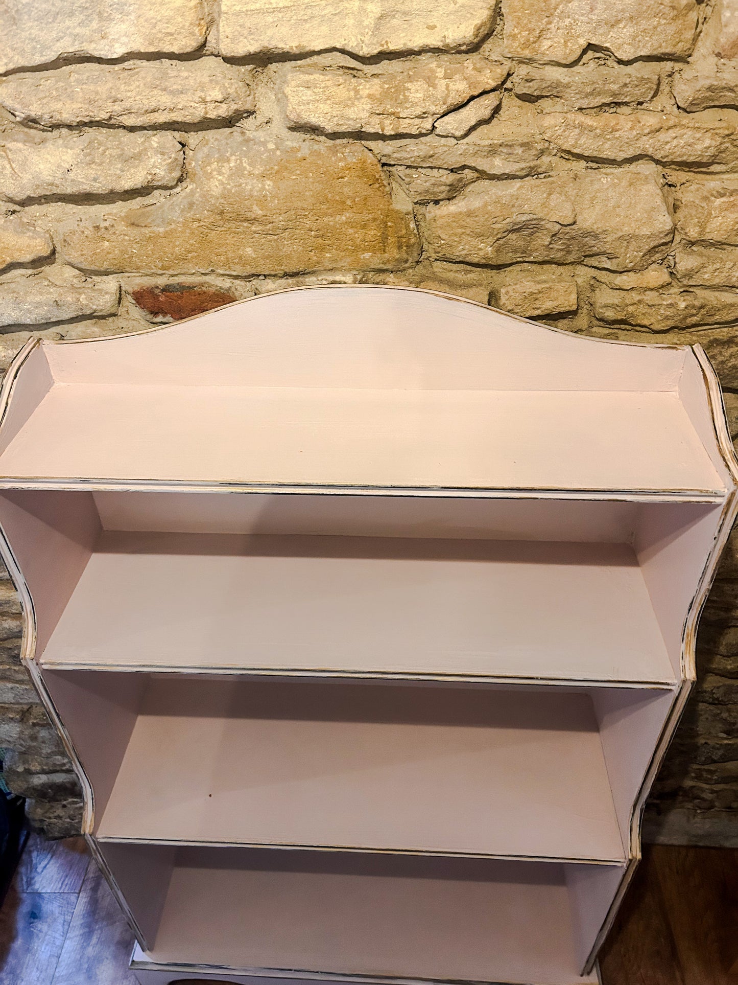 Refurbished, hand painted book case - The Barn Shed