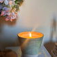 Rustic Candle - Saltstone| Refreshing Sea Salt Scent in a  Handmade Pot