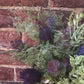 Faux Blue Thistle and Lavender Arrangement