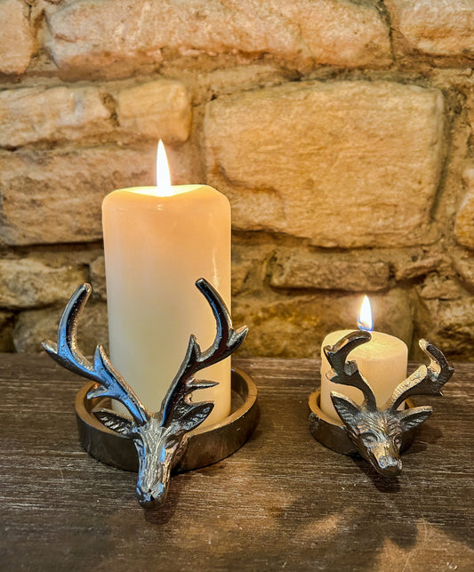 Reindeer Candle Holder-Various sizes - The Barn Shed