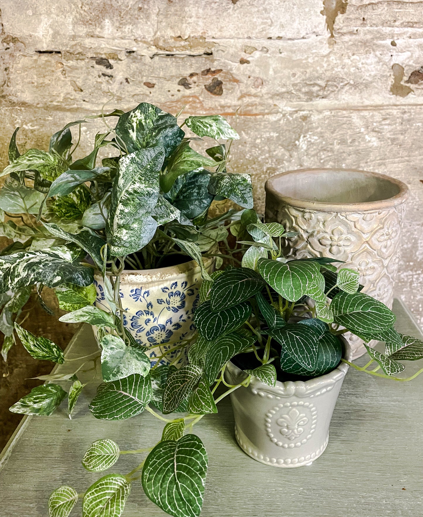 Large Terracotta Tone Concrete Pot - The Barn Shed