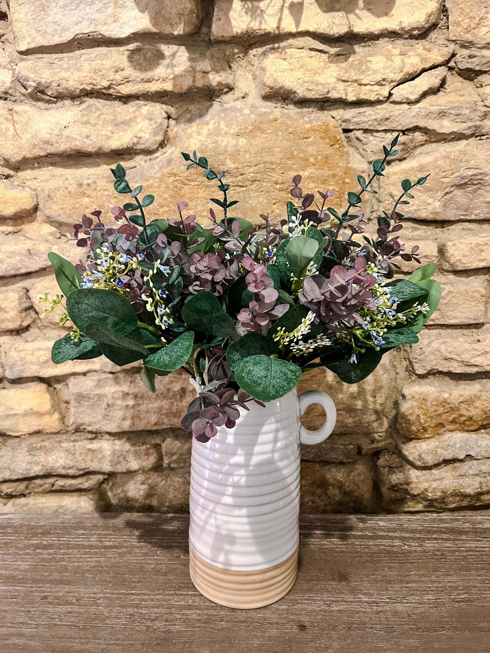 Natural Interior Two Tone Jug - The Barn Shed