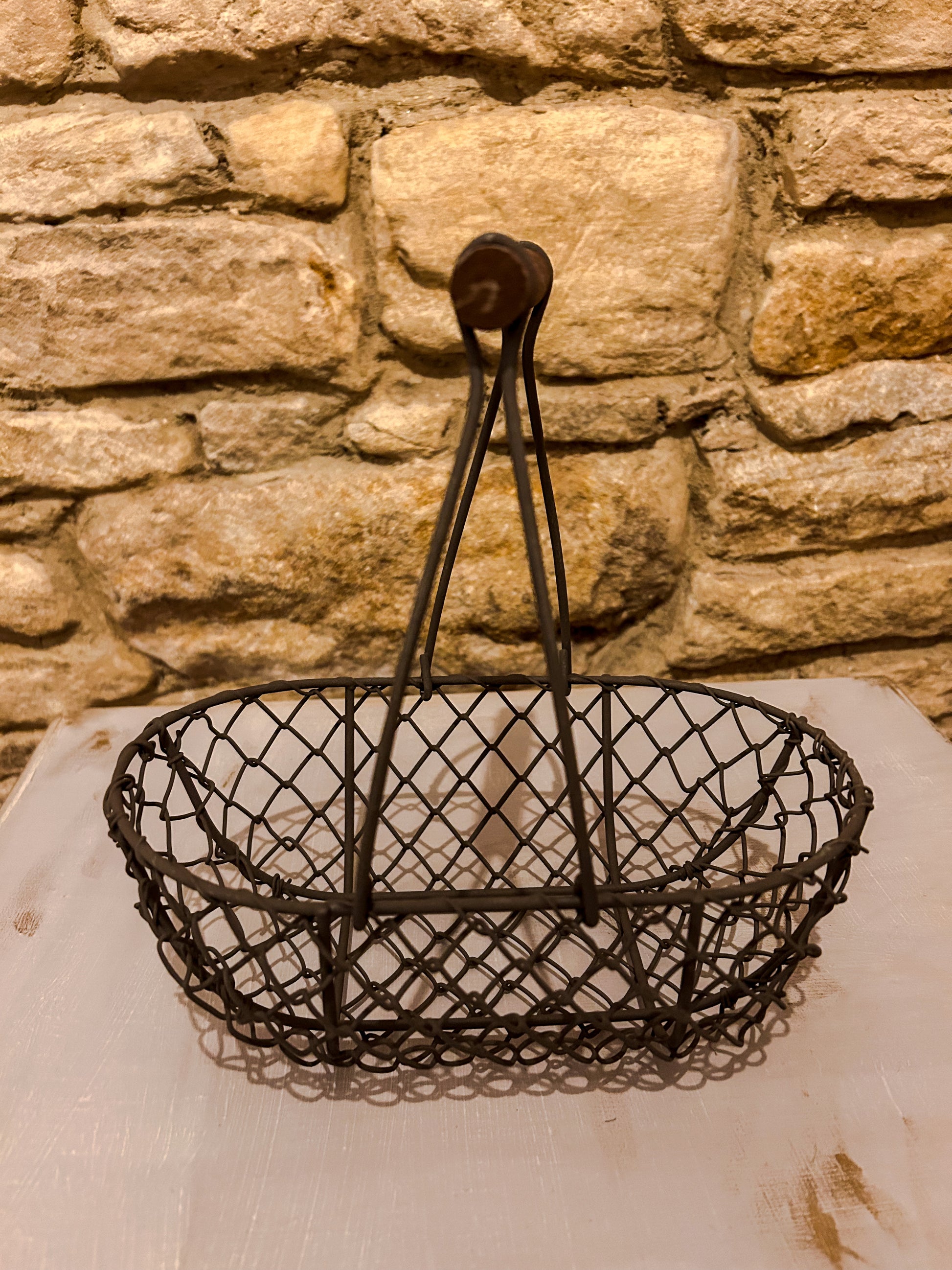 Wire Oval Basket