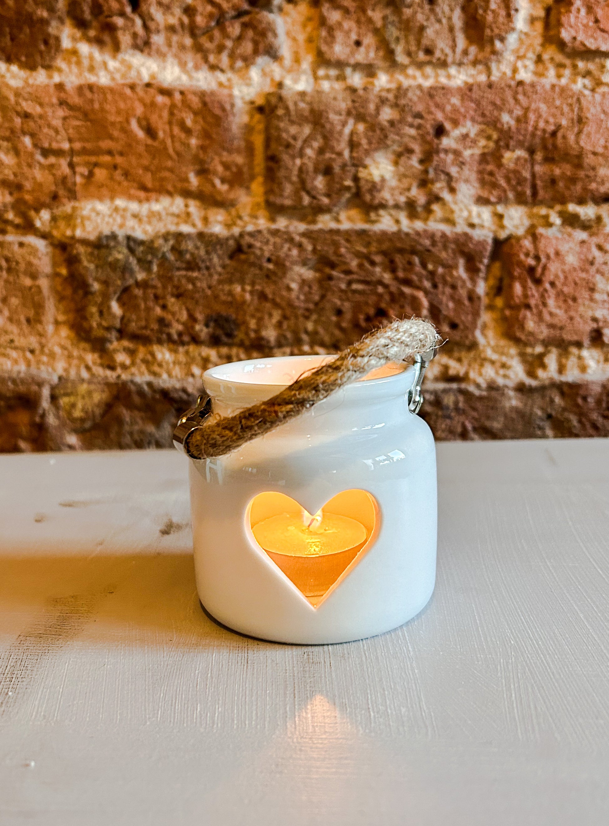 Heart Shaped Candle Holder