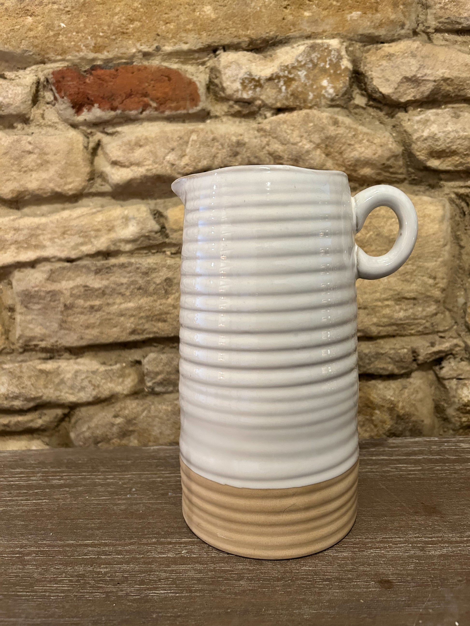 Natural Interior Two Tone Jug - The Barn Shed