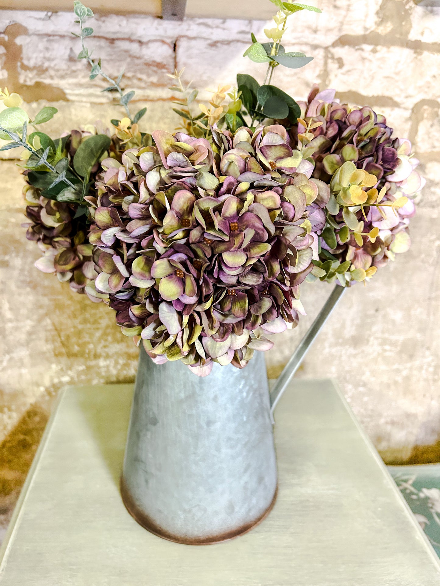 Autumn Burgundy Hydrangeas