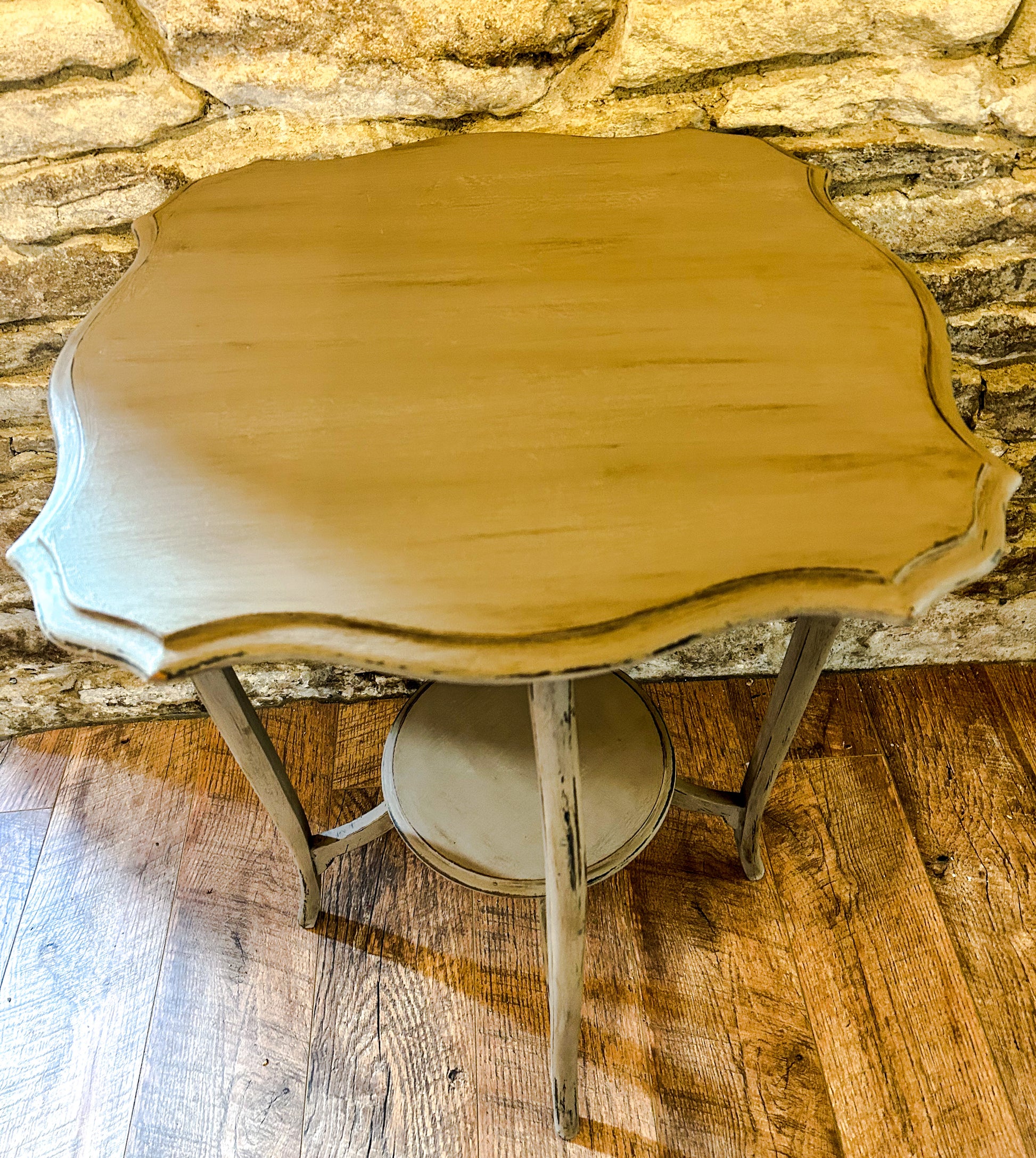 Refurbished Coco Plant Table