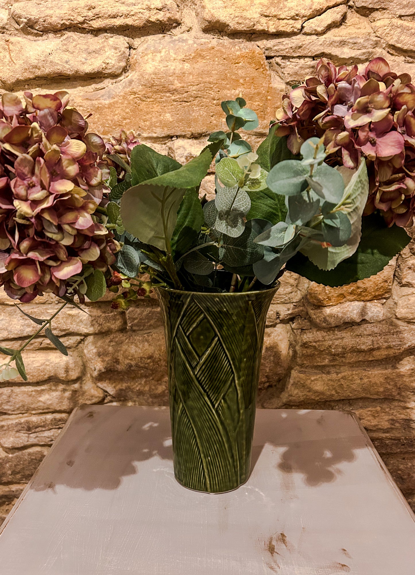 Olive Green Vase