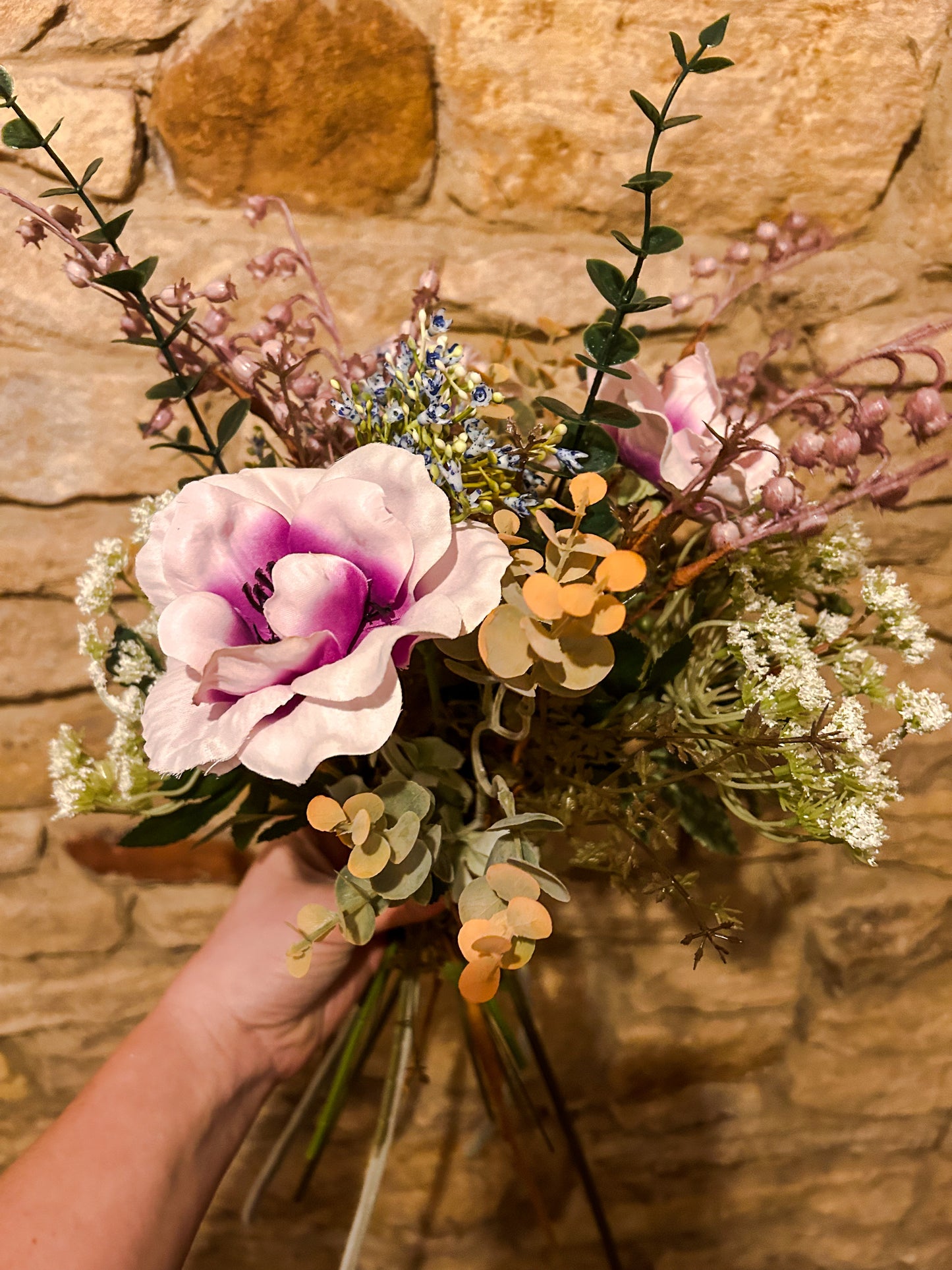 Purple Flowers Arrangement 