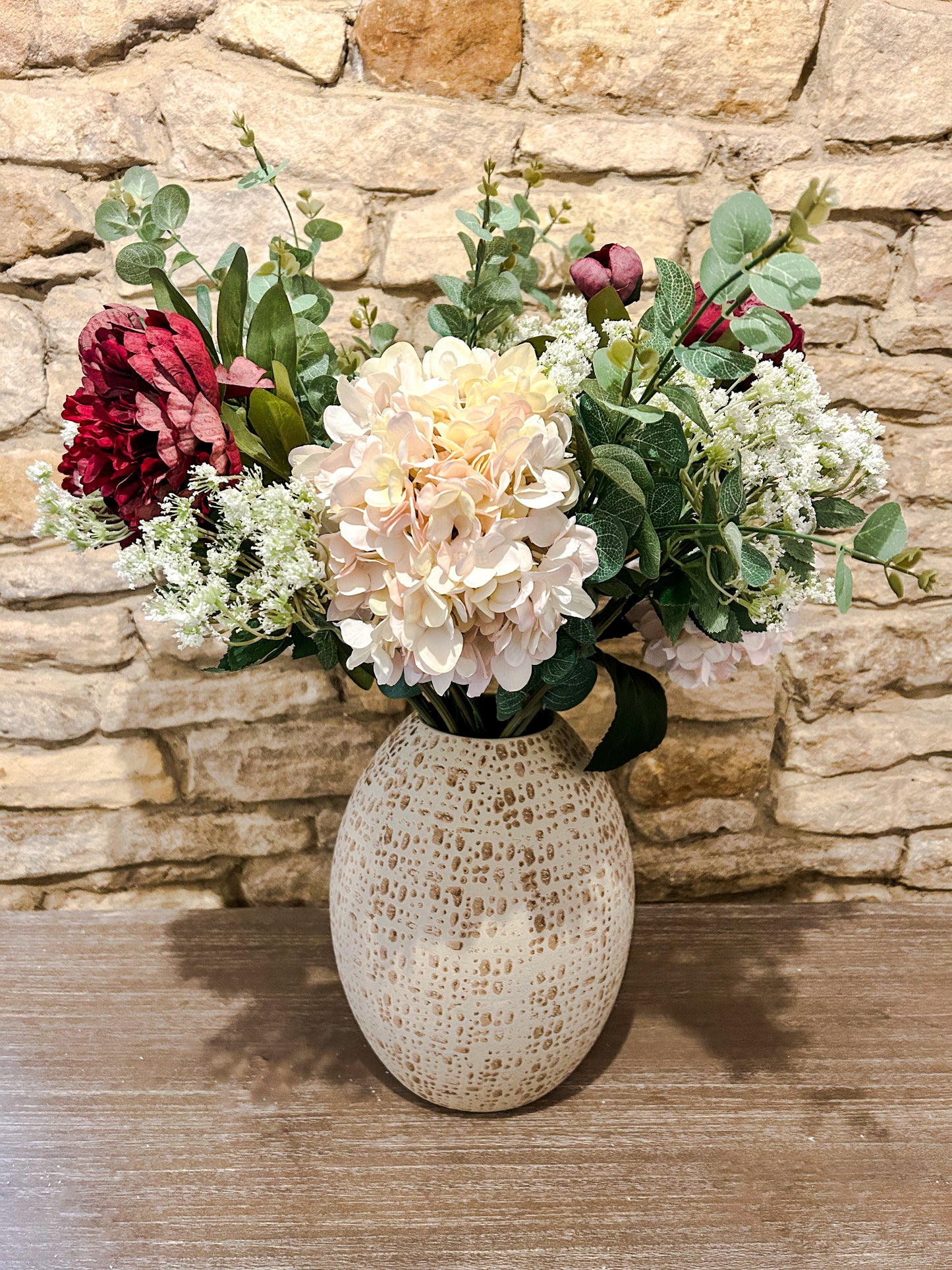 Large Earthenware Vase - The Barn Shed