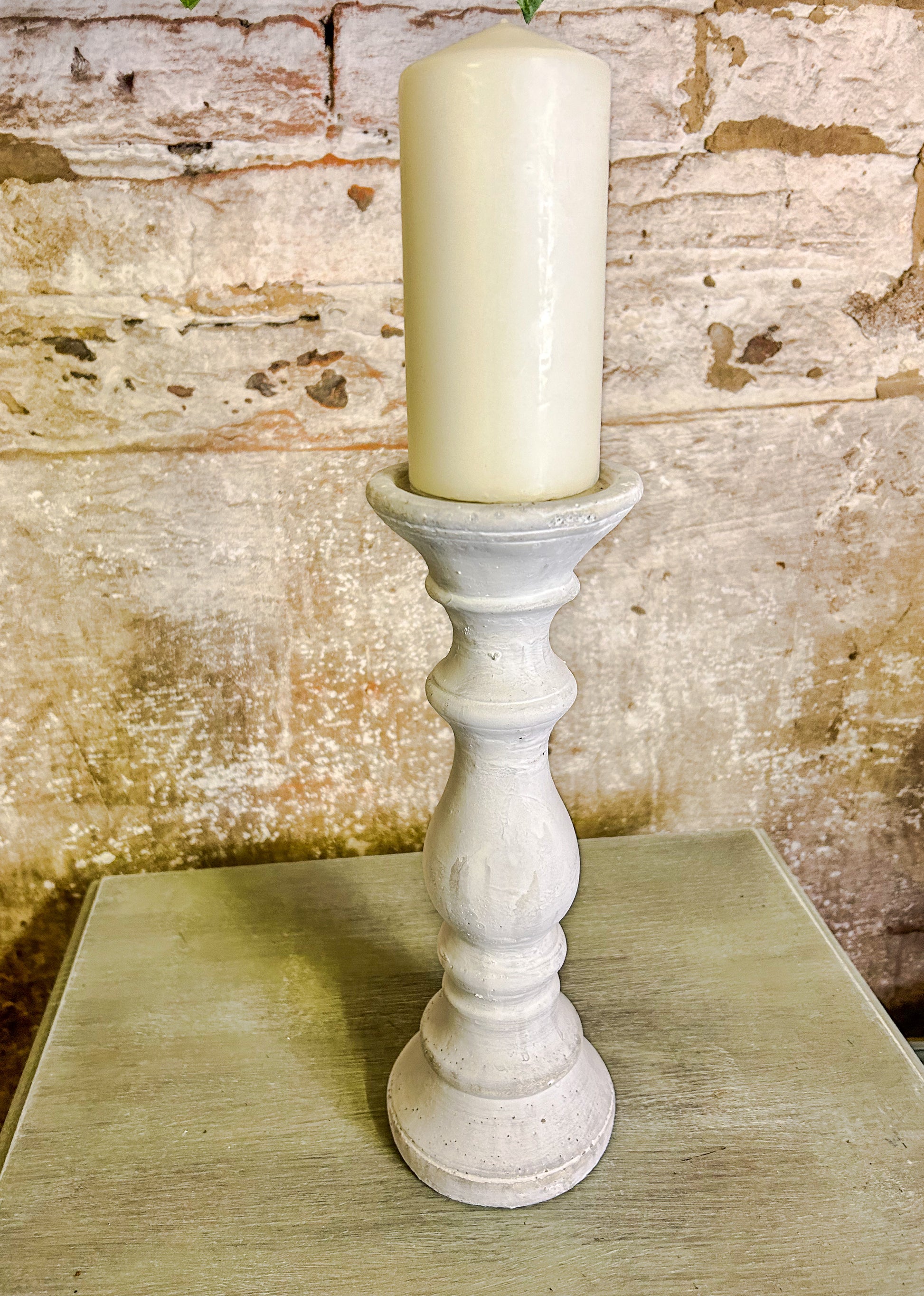 Stone Candle Holder