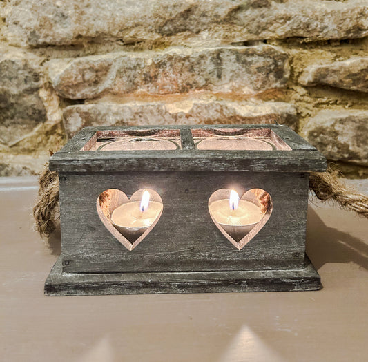 Wooden Candle Holder