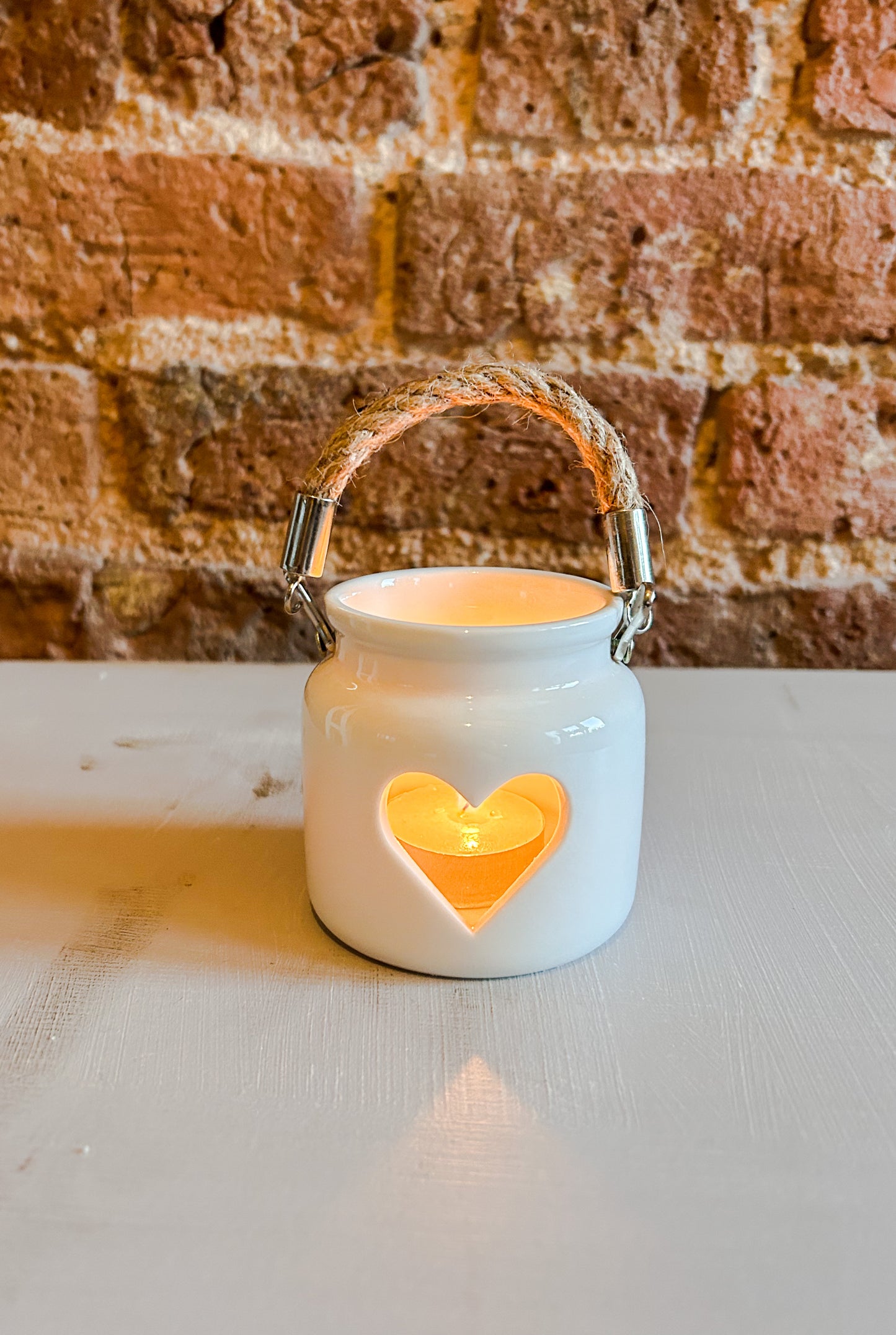 Heart Shaped Candle Holder