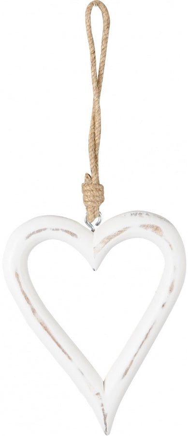 Hanging Wooden Heart 